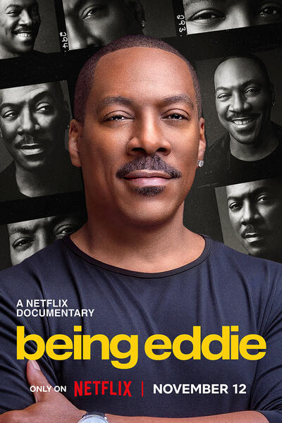 Being Eddie la vita di Eddie Murphy - Poster Netflix