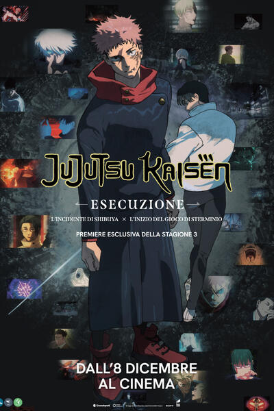 Jujutsu Kaisen Esecuzione - Poster Cinema