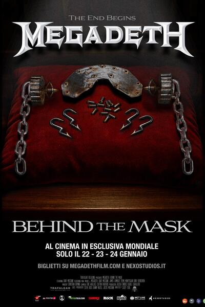 Megadeth Behind the Mask - Poster