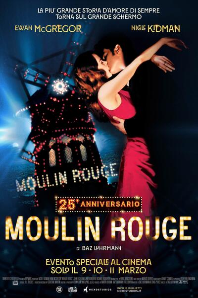Moulin Rouge! - Poster Anniversario 25
