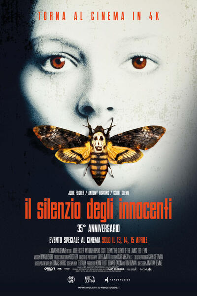 Il silenzio degli innocenti di Jonathan Demme - Poster (2026)