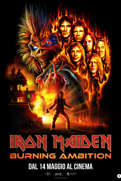 Iron Maiden Burning Ambition - Poster