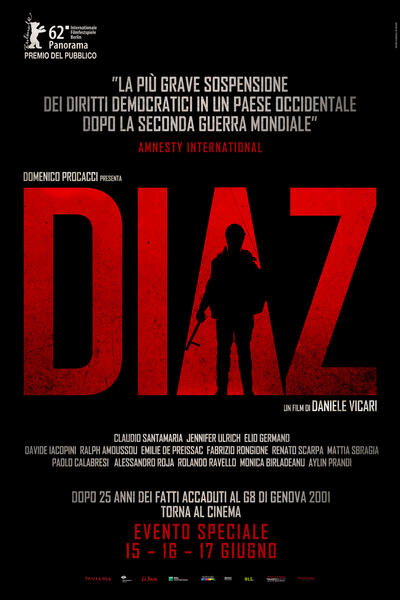 Diaz di Daniele Vicari - Poster (2026)