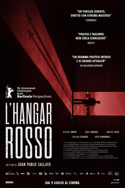 L'Hangar Rosso di Juan Pablo Sallato - Poster