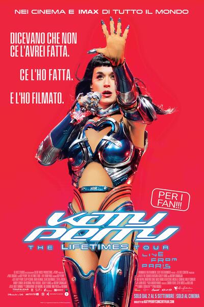 Katy Perry The Lifetimes Tour - Live From Paris - Poster