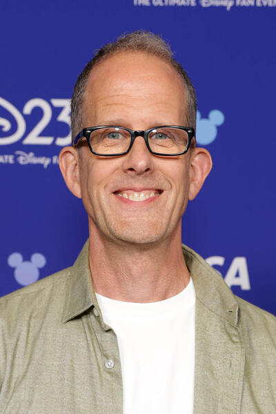 Pete Docter, Direttore Creativo di Pixar Animation Studios, al Disney Entertainment Showcase del D23: The Ultimate Disney Fan Event, il 14 agosto 2026 ad Anaheim, California