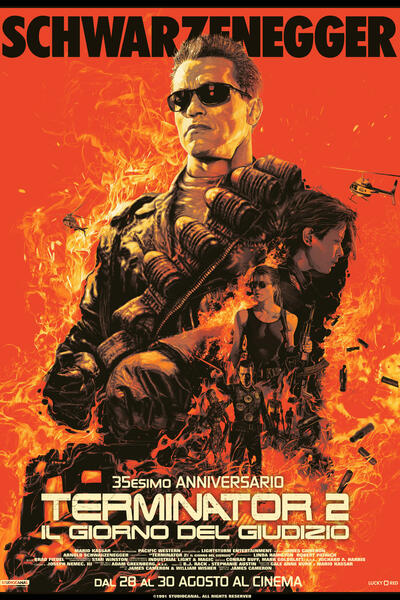 Terminator 2 - Il giorno del giudizio, Poster 35° Anniversario (2026)