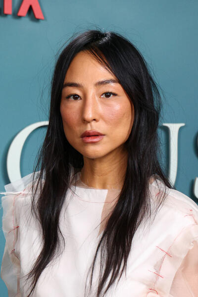 Greta Lee al photocall di The Last House presso il Soho Hotel il 2 agosto 2026 a Londra, Inghilterra