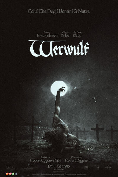 Werwulf di Robert Eggers - teaser Poster