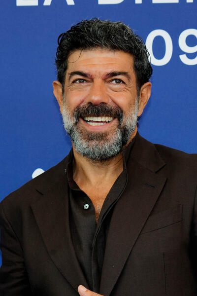 L'attore Pierfrancesco Favino al photocall del film Dio Ride al Festival del Cinema di Venezia 83, sabato 12 settembre 2026