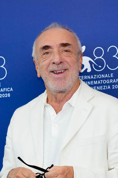 L'attore Silvio Orlando al photocall del film Dio Ride al Festival del Cinema di Venezia 83, sabato 12 settembre 2026