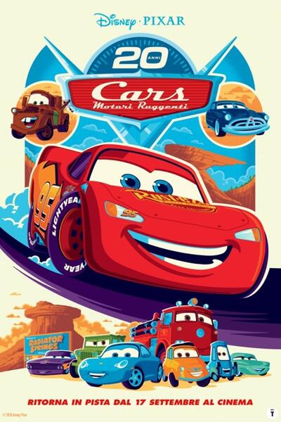 Cars - Motori ruggenti - Poster 20 Anniversario