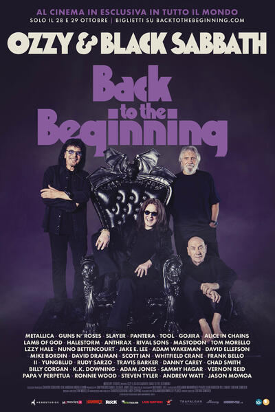 Ozzy & Black Sabbath Back To The Beginning - Poster