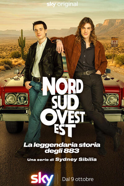 La Leggendaria Storia Degli 883 Nord Sud Ovest Est - Poster