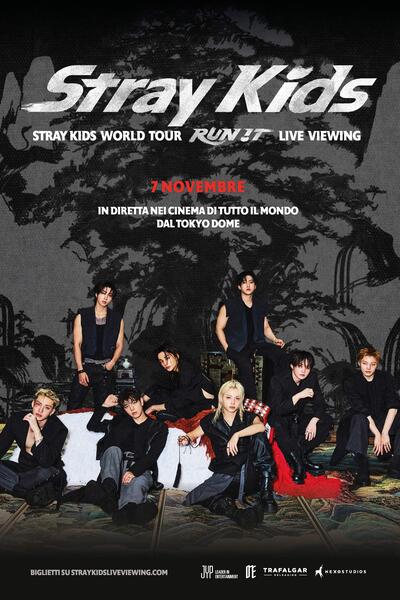 Stray Kids World Tour 'Run It' - Live Viewing - Poster