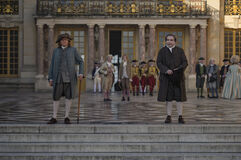 Michael Douglas e Eddie Marsan in Benjamin Franklin 1x06