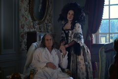 Michael Douglas e Jeanne Balibar in Benjamin Franklin 1x07