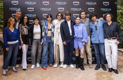 Il cast di Prisma - Stagione 2 al photocall