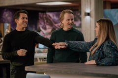 Rob McElhenney, David Hornsby e Jessie Ennis in Mythic Quest 4x03