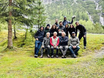 La Valanga Azzurra di Giovanni Veronesi - Troupe con Gustav Thoeni e Giovanni Veronesi