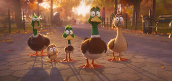 Prendi il volo, film d'animazione, scena da trailer