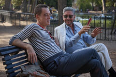 Maurizio Lombardi e Sergio Castellitto in Romeo è Giulietta di Giovanni Veronesi