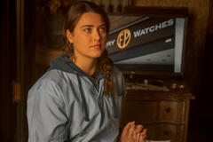 Sofia Panizzi sul set del film Te l'Avevo detto di Ginevra Elkann