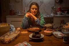 Sofia Panizzi sul set del film Te l'Avevo detto di Ginevra Elkann