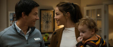 Mark Wahlberg e Michelle Monaghan in The Family Plan