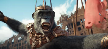 Il Regno del Pianeta delle Scimmie, scena da trailer