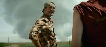 Twisters di Lee Isaac Chung, scena da trailer