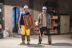 Ahn Jae-hong, Ryu Seung-ryong in Chicken Nugget 1x09