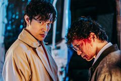 Ryohei Suzuki e Masanobu Ando in City Hunter di Yuichi Satoh - Immagine dal set