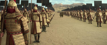 Jess Hong, John Bradley in Il problema dei 3 corpi 1x03