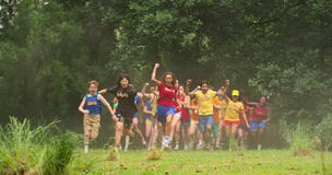 Picchiarello al campo estivo - Immagini dal set