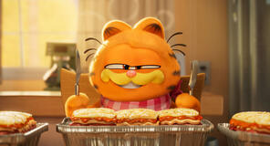 Garfield (voce di Chris Pratt) in The Garfield Movie