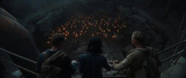 Anders Holm, Mari Yamamoto e Wyatt Russell in Monarch: Legacy of Monsters 1x01