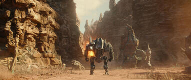 Immagine dal set del film Atlas