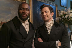 Martins Imhangbe, Luke Thompson in Bridgerton 3x02