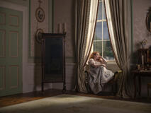 Nicola Coughlan come Penelope Featherington in Bridgerton 3x02