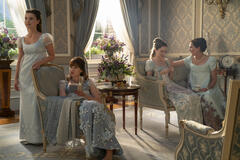 Florence Hunt, Claudia Jessie, Hannah Dodd, Ruth Gemmell in Bridgerton 3x03