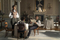 Luke Newton, Will Tilston, Luke Thompson in Bridgerton 3x03