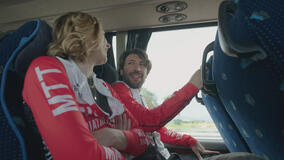 Herbert Ballerina e Brenda Lodigiani in Celebrity Hunted - Caccia all'uomo 4x01