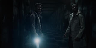 Joel Edgerton e Dayo Okeniyi in Dark Matter 1x04