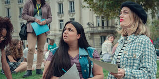 Leila Khan, Rhea Norwood in Heartstopper 2x05 - Immagine dal set