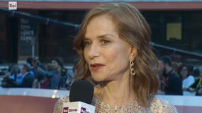 Isabelle Huppert sul Red Carpet della Festa del Cinema di Roma 2018