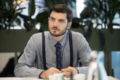 Claudio Colica in Natale a tutti i costi - Immagine dal set