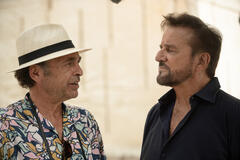 Christian De Sica in Ricchi a tutti i costi - Immagine dal set