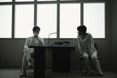 Ryu Jun-yeol, Park Jeong-min in The 8 Show - Immagine dal set