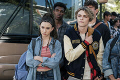 Chloe Coleman come Sophie e Billy Barrett come Ryan in My Spy The Eternal City